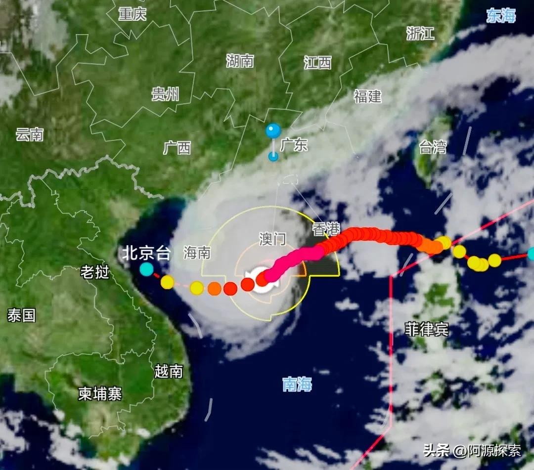 台风最新路径动态分析及其影响概览