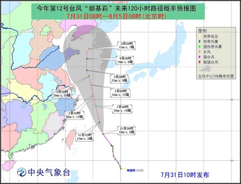 第12号台风最新动态，全力应对，确保安全