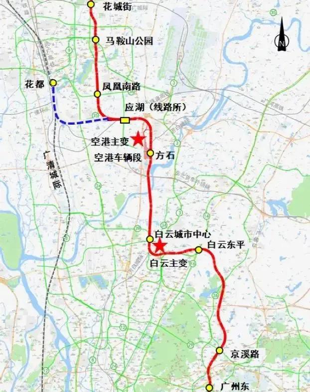 广州地铁最新线路图全景概览