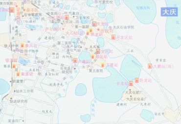 大庆市区最新地图，城市发展与变迁的探秘之旅